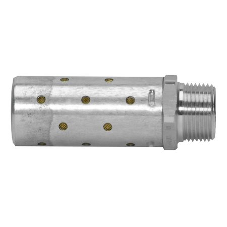 MASTER PNEUMATIC 1-1/2BSP MUFFLER & NIPPLE A118-125-12W